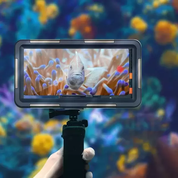 Tech-Protect Waterproof Case IPX8 for 4.7-6.7&quot  Smartphones - Black 12
