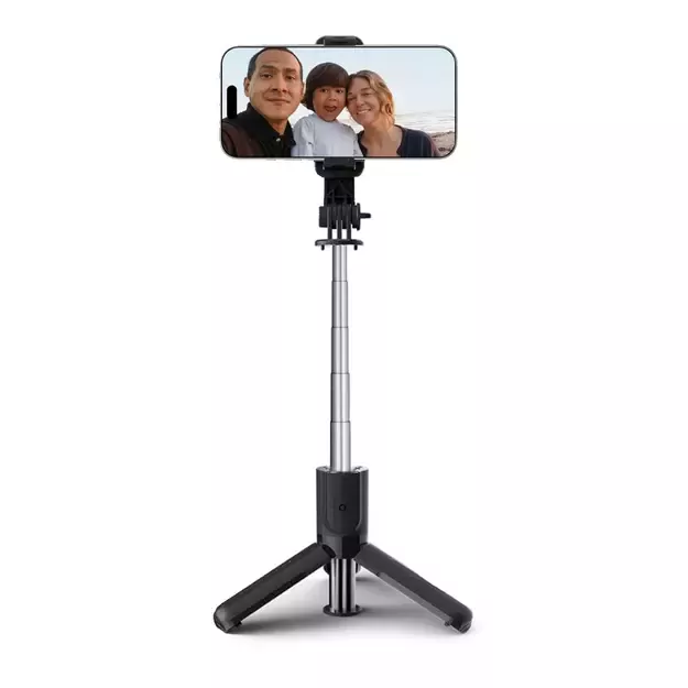 Tech-Protect L02S Bluetooth selfie stick with tripod up to 72cm - black 7