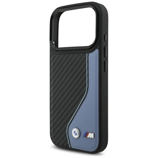 BMW M Carbon Logo MagSafe Case for iPhone 17 Pro - Blue 5