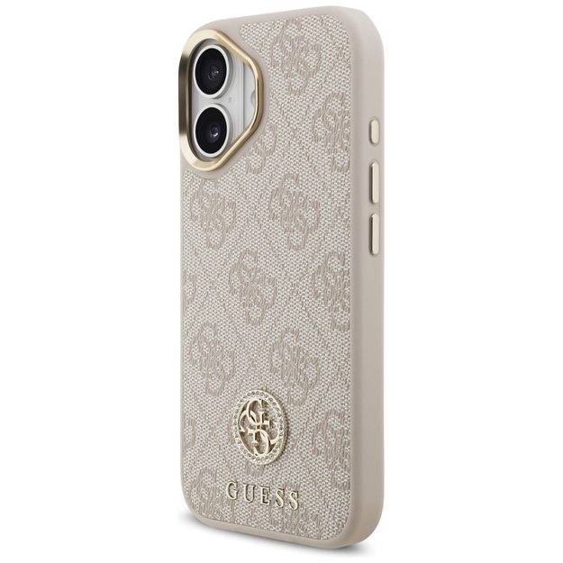Guess 4G Strass Logo MagSafe Case for iPhone 17 - Pink 1