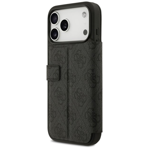 Guess Book 4G Metal Logo Case for iPhone 17 Pro Max - Black 1