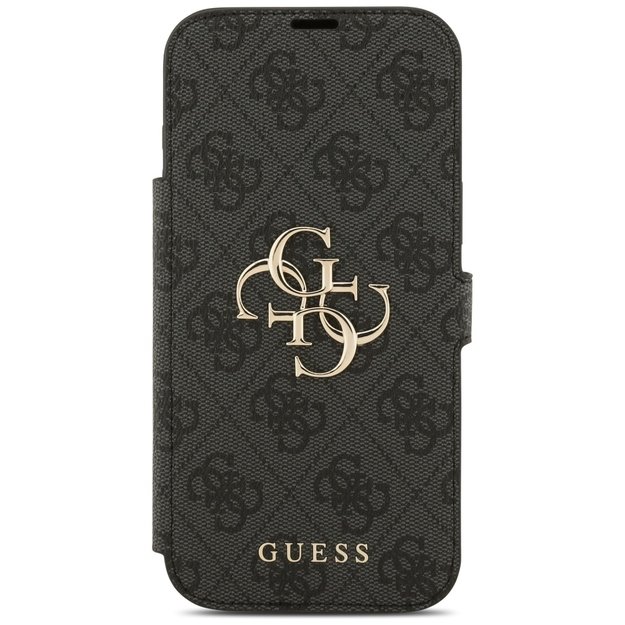 Guess Book 4G Metal Logo Case for iPhone 17 Pro Max - Black 3