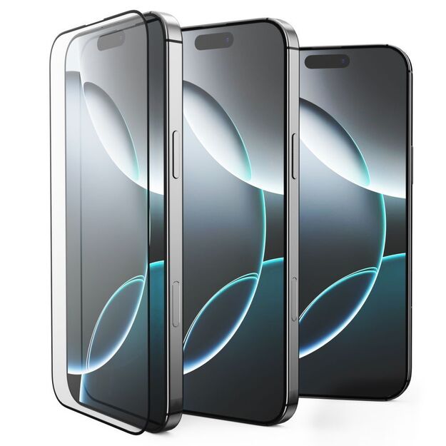 Tech-Protect Glass Fit+ 2-pack tempered glass for Xiaomi Redmi 15 4G / 5G - black 2