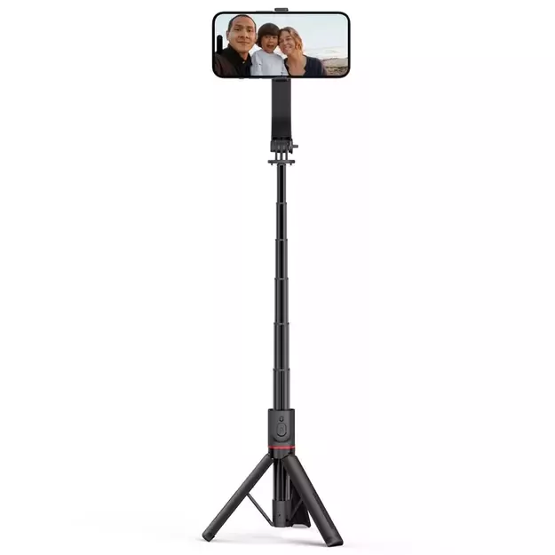 Tech-Protect L04S Bluetooth Selfie Stick with Tripod up to 95cm and 360 Head - Black 5