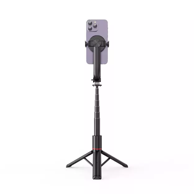 Tech-Protect L04S Bluetooth Selfie Stick with Tripod up to 95cm and 360 Head - Black 6