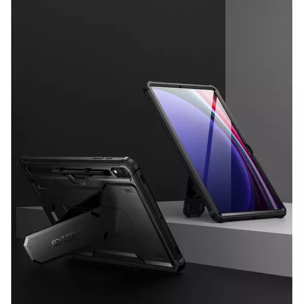 Tech-Protect Kevlar Pro Case for Samsung Galaxy Tab S9+ 12.4&quot  X810 / X816B - Black 11