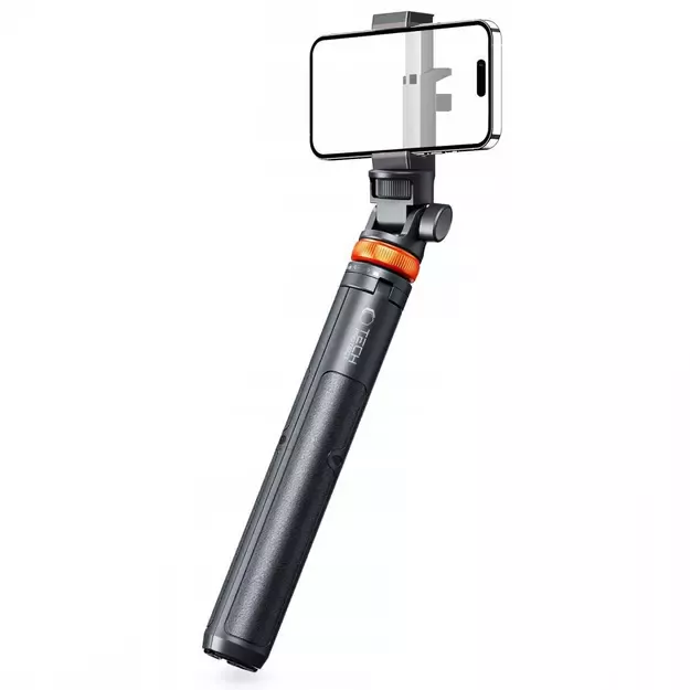Tech-Protect L03S Bluetooth selfie stick with remote control, tripod up to 148cm and 180 head - white 2