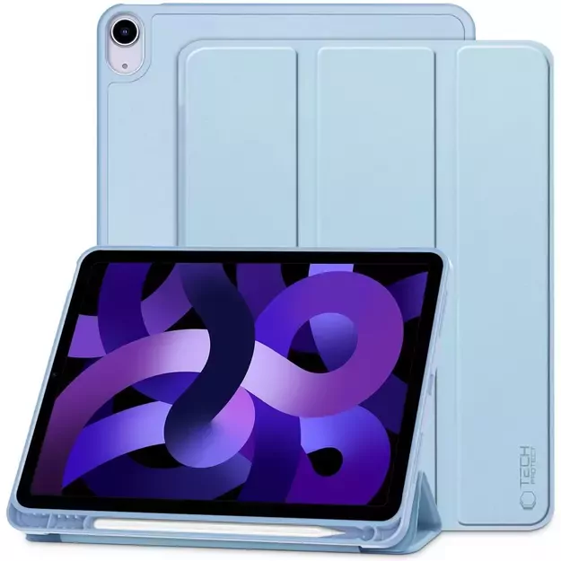 Tech-Protect SC Pen case for iPad Air 10.9&quot  2020-2022 / 11&quot  2024 - light blue