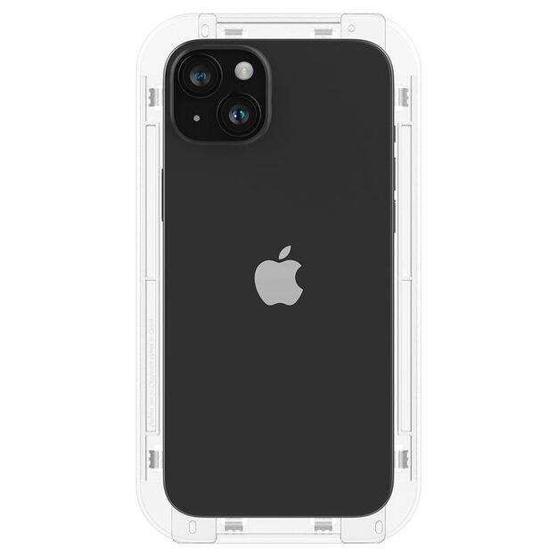 Spigen Glas.tR EZ Fit Tempered Glass for iPhone 15 Plus / 16 Plus - 2 pcs. 4