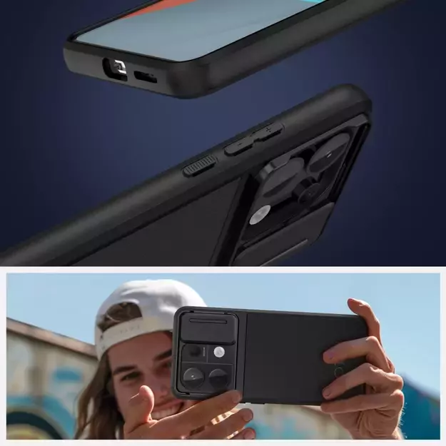 Tech-Protect Velar Cam+ Case for Xiaomi Redmi Note 13 Pro 5G / Poco X6 5G - Black 6