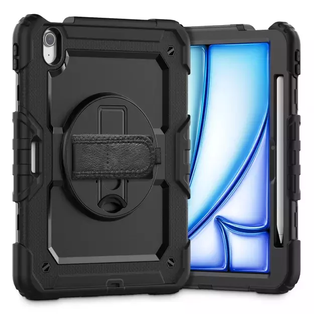 Tech-Protect Solid360 iPad Air 11&quot  2024 Case - Black