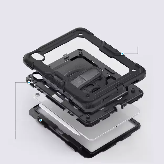 Tech-Protect Solid360 iPad Air 11&quot  2024 Case - Black 12