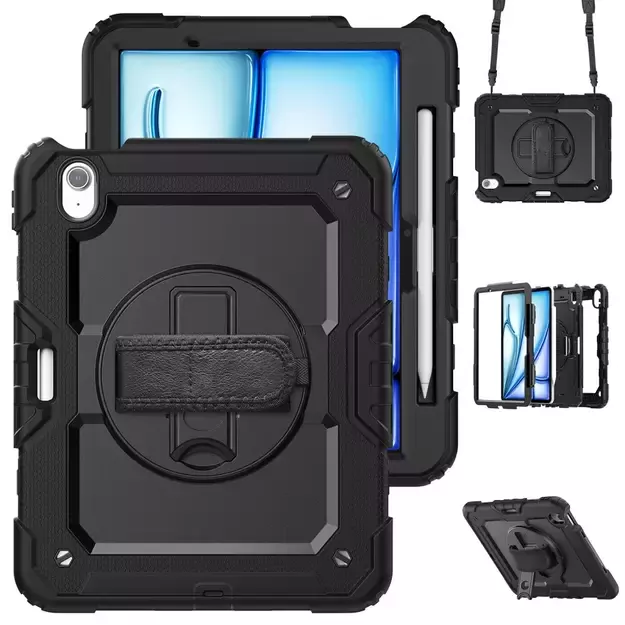 Tech-Protect Solid360 iPad Air 11&quot  2024 Case - Black 11