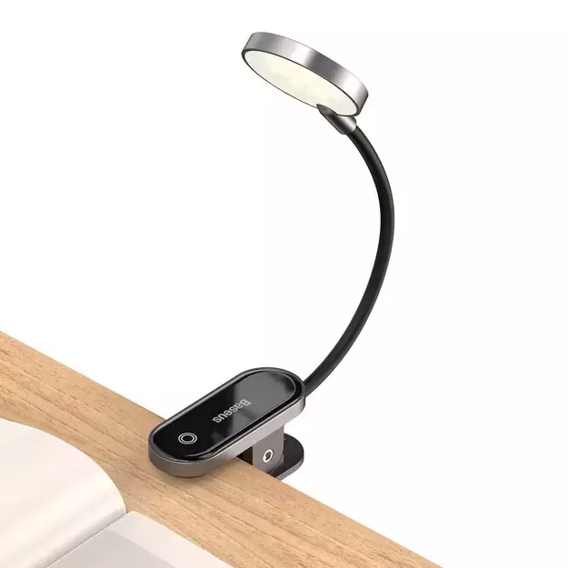 Baseus mini lamp LED lamp with clip gray (DGRAD-0G) 1