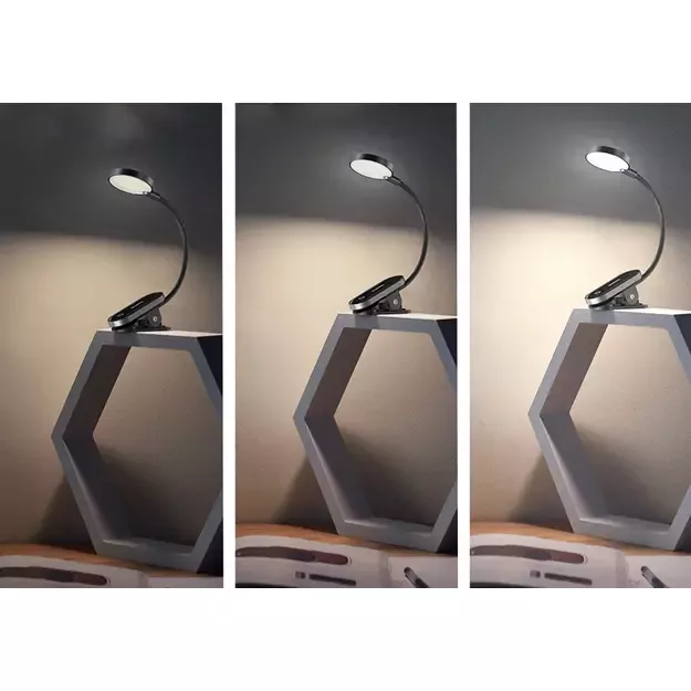 Baseus mini lamp LED lamp with clip gray (DGRAD-0G) 19