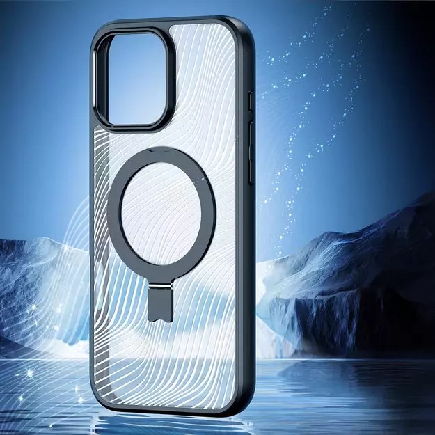 Dux Ducis Aimo Mag Case with MagSafe and Stand for iPhone 16 Pro - Black 6