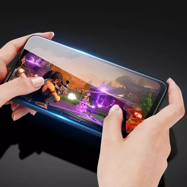 Dux Ducis 9D Tempered Glass full screen 9H tempered glass with frame Realme C35 black (case friendly) 2