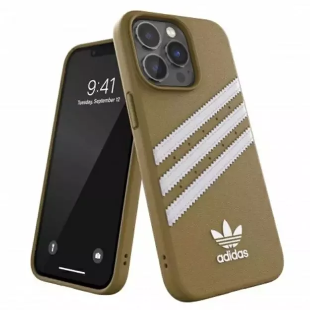 Adidas OR Moulded PU iPhone 13 Pro / 13 6,1  beżowo-złoty/beige-gold 47806 7