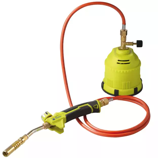 Gas burner, soldering iron, gas cartridge heat gun HANDY - set 1