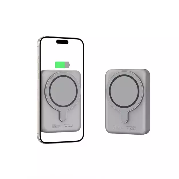 Powerbank Tech-Protect PB11 LifeMag MagSafe 10000 mAh - titanium 3