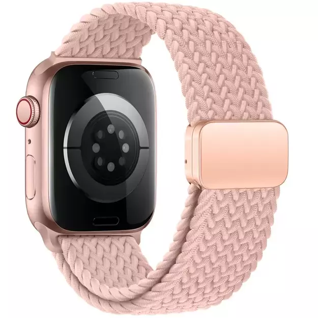 Tech-Protect Nylonmag Strap for Apple Watch 4 / 5 / 6 / 7 / 8 / 9 / SE / Ultra 1 / 2 (42 / 44 / 45 / 49 mm) - Pink 5