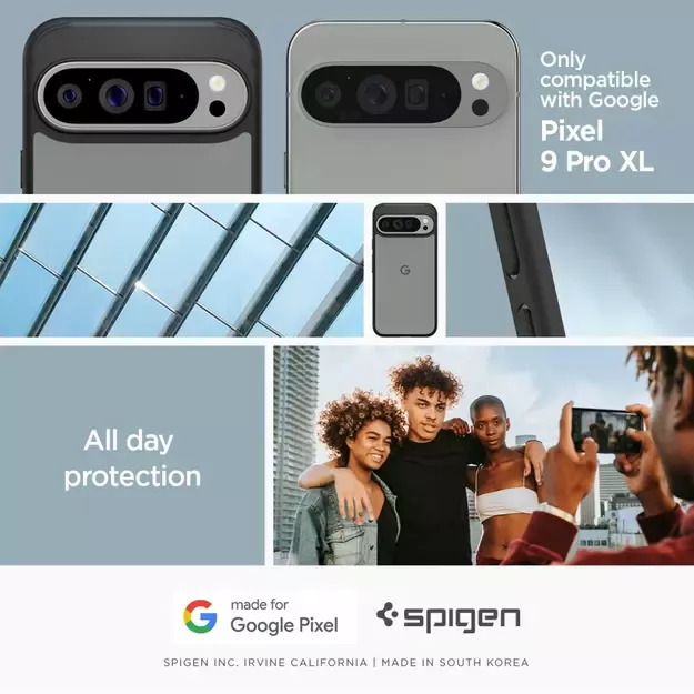 Spigen Ultra Hybrid Case for Google Pixel 9 Pro XL - Black 13