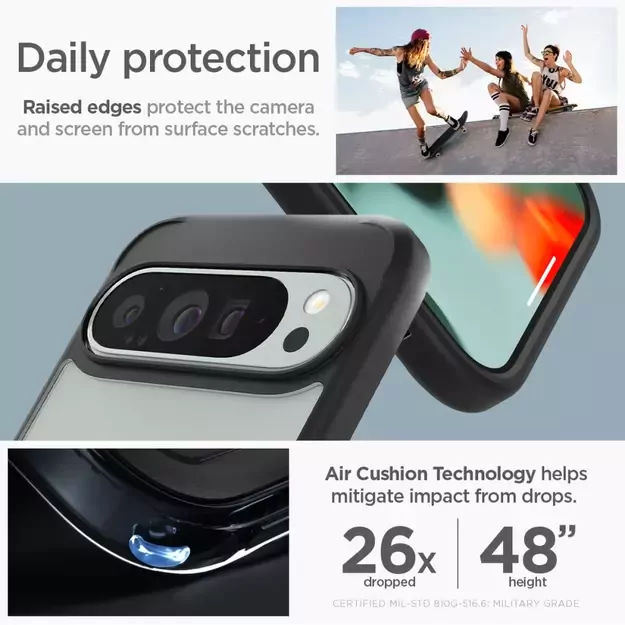 Spigen Ultra Hybrid Case for Google Pixel 9 Pro XL - Black 16