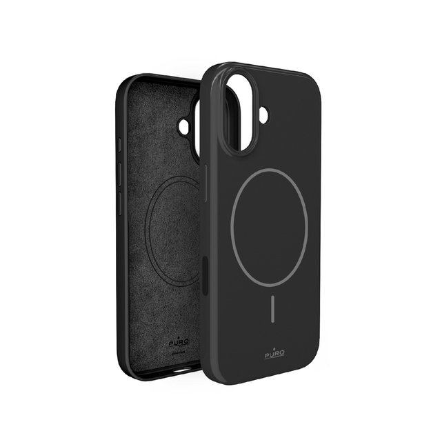 Puro Pulse iPhone 17 Protective Case Polycarbonate - Black
