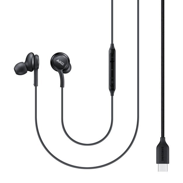 Samsung AKG EO-IC100BBEGEU wired in-ear USB-C headphones - black