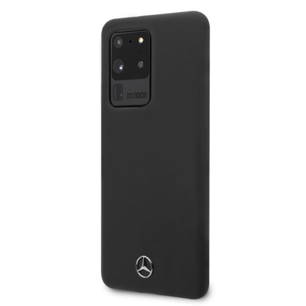 Mercedes MEHCS69SILSB S20 Ultra G988 hard case black/black Silicone Line 1