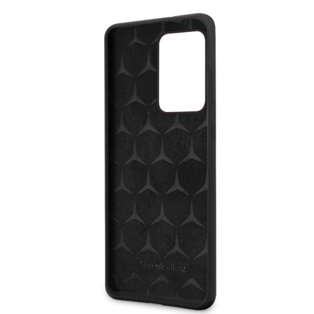 Mercedes MEHCS69SILSB S20 Ultra G988 hard case black/black Silicone Line 5