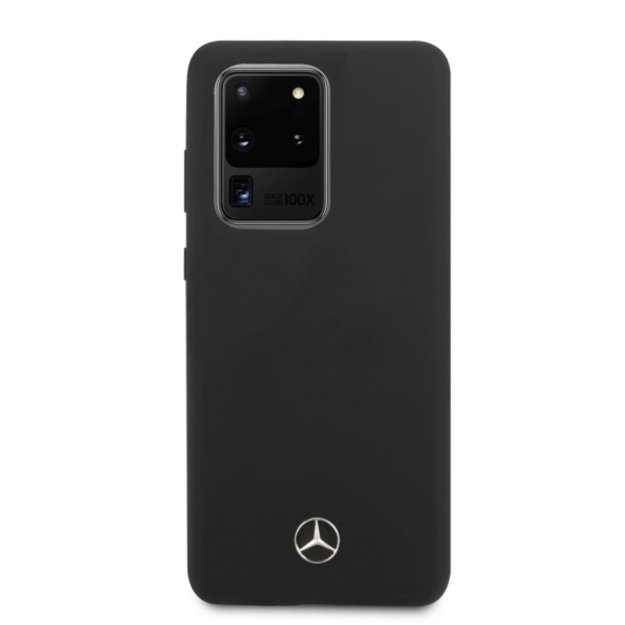 Mercedes MEHCS69SILSB S20 Ultra G988 hard case black/black Silicone Line 2