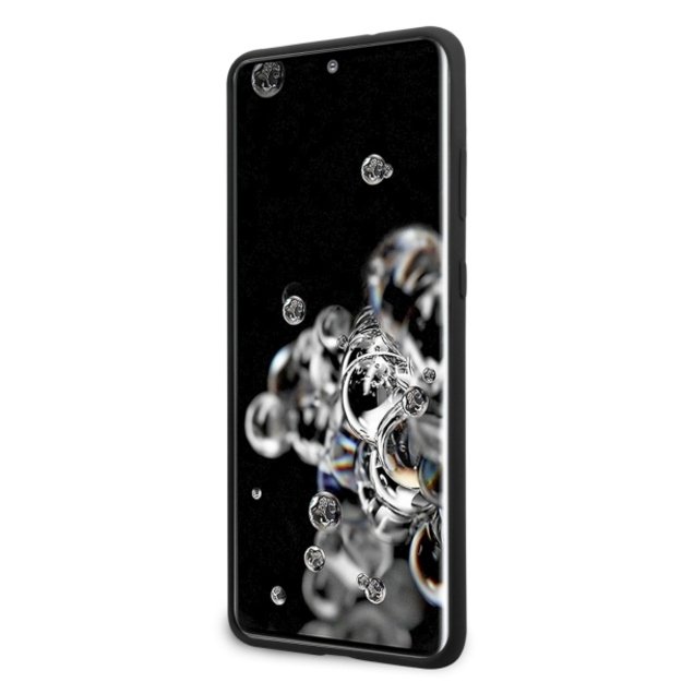 Mercedes MEHCS69SILSB S20 Ultra G988 hard case black/black Silicone Line 3