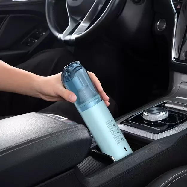 Baseus A1 mini cordless car vacuum cleaner 4000Pa, 30W blue (VCAQ010003) 8