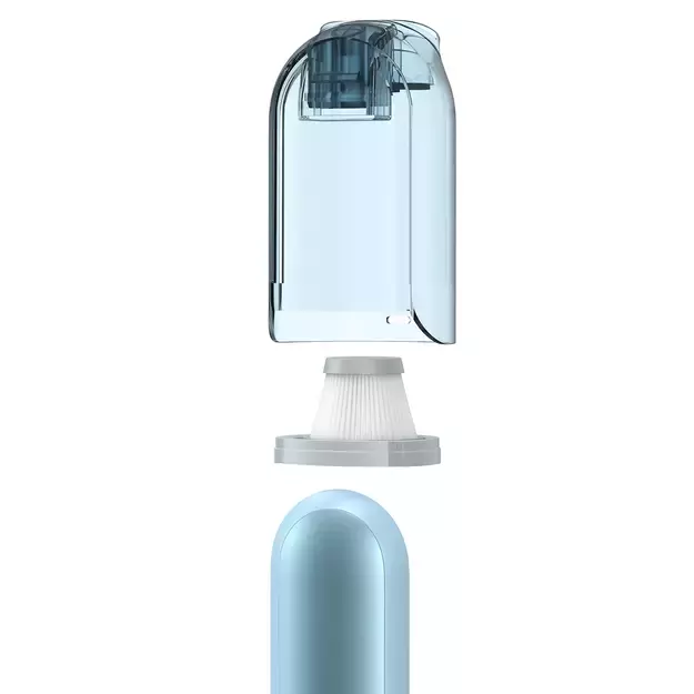 Baseus A1 mini cordless car vacuum cleaner 4000Pa, 30W blue (VCAQ010003) 5