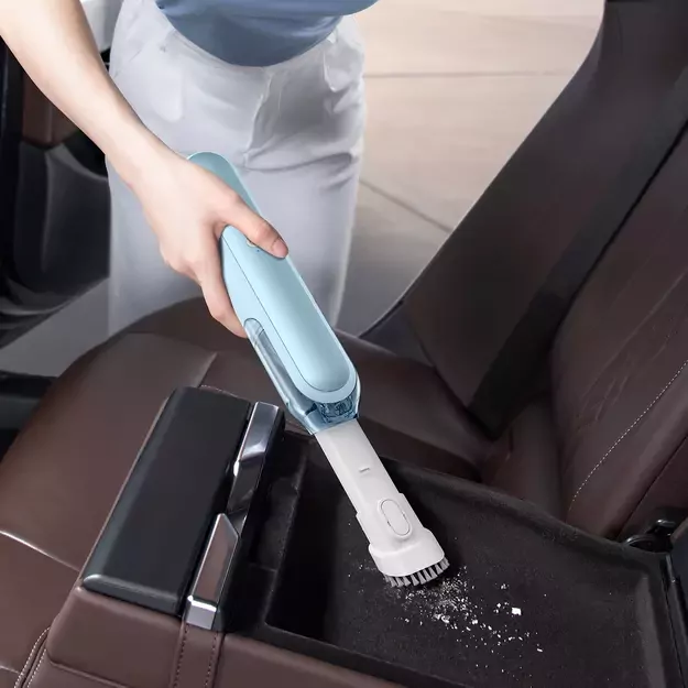 Baseus A1 mini cordless car vacuum cleaner 4000Pa, 30W blue (VCAQ010003) 7