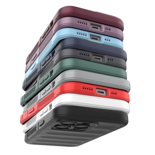 Magic Shield Case for iPhone 13 Pro Max flexible armored cover light blue 45