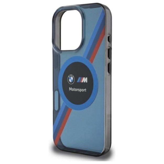 BMW Motosport IML Circle MagSafe case for iPhone 16 Pro - navy blue 5