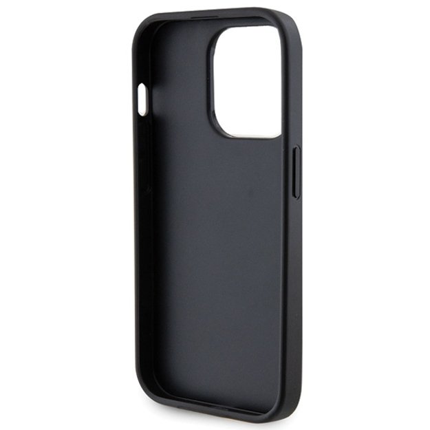 Guess Strass Metal Logo Case for iPhone 14 Pro Max 6.7&quot  - Black 6