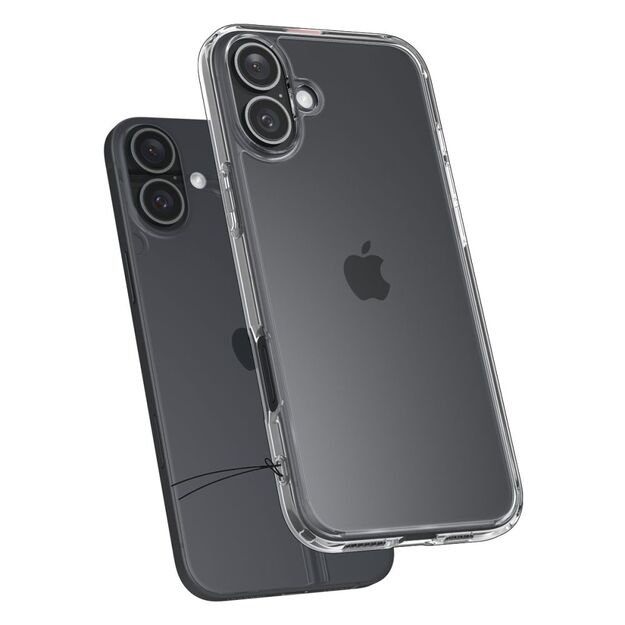Spigen Ultra Hybrid iPhone 16 Case - Clear 3