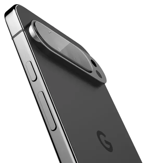 Spigen Optik.tR Ez Fit Tempered Glass Camera Screen Protector for Google Pixel 9 Pro (2-Pack) 3