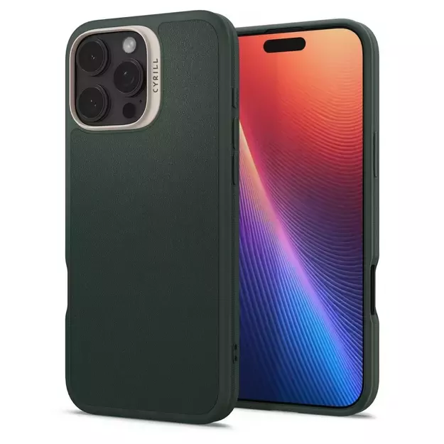Spigen Cyrill Kajuk MagSafe iPhone 16 Pro Max Case - Green 2