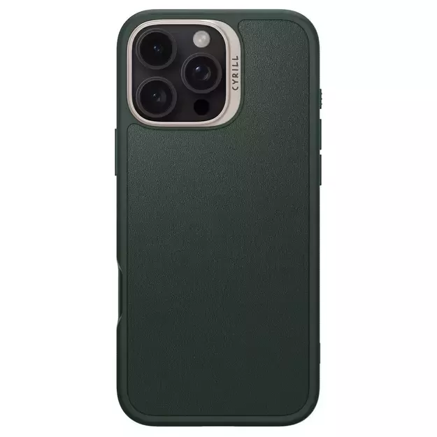 Spigen Cyrill Kajuk MagSafe iPhone 16 Pro Max Case - Green 3