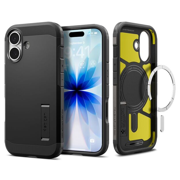 Spigen Tough Armor &quot T&quot  MagSafe case for iPhone 17 - black