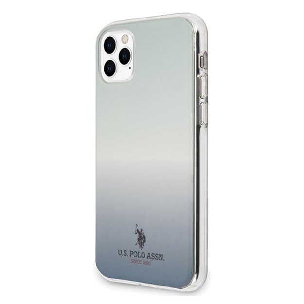 US Polo USHCN58TRDGLB iPhone 11 Pro niebieski/blue Gradient Pattern Collection 1