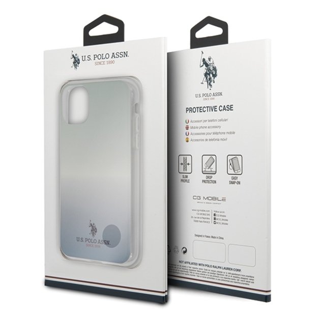 US Polo USHCN58TRDGLB iPhone 11 Pro niebieski/blue Gradient Pattern Collection 6