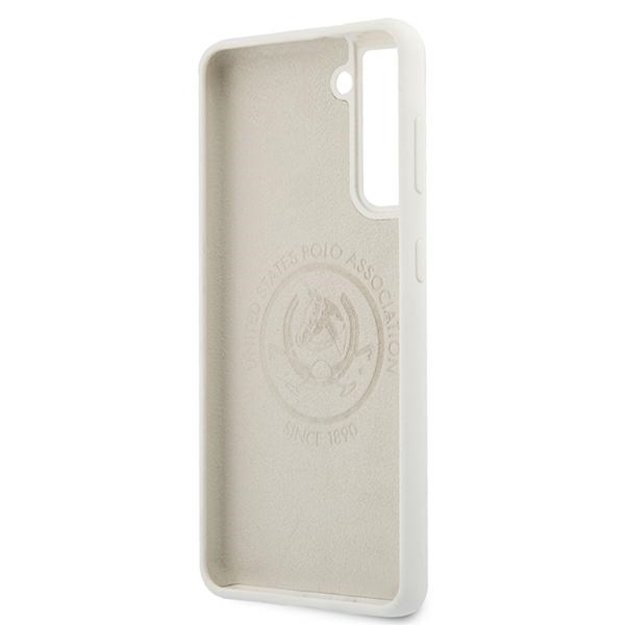 US Polo USHCS21SSLHRWH S21 G991 biały/white Silicone Logo 6