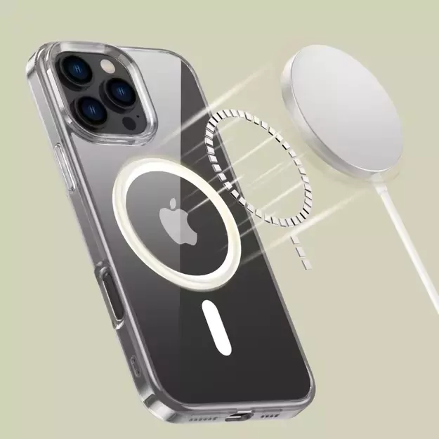 Tech-Protect FlexAir Hybrid MagSafe Case for iPhone 16 Pro Max - Clear 8