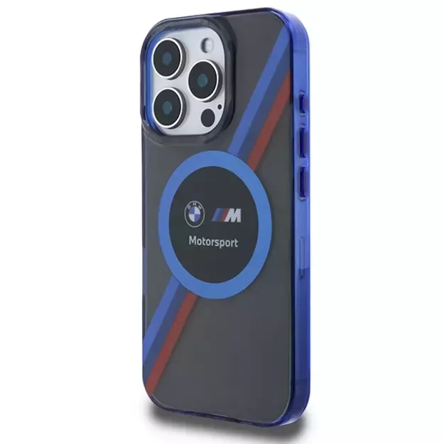 BMW Motosport IML Circle MagSafe Case for iPhone 16 Pro - Black 8