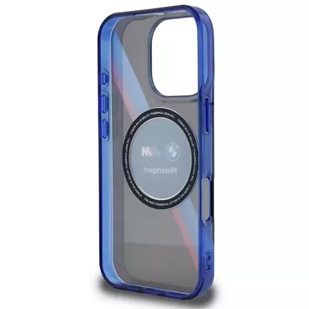 BMW Motosport IML Circle MagSafe Case for iPhone 16 Pro - Black 13
